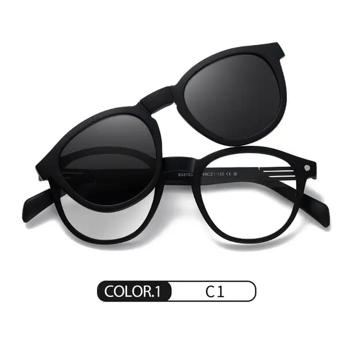 Reven Jate S33103 lunettes de soleil polarisées hommes femmes pince magnétique