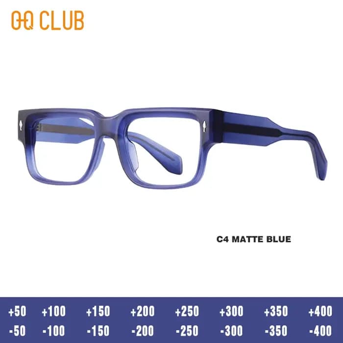O-Q CLUB lunettes bloquant la lumière bleue pour la vue pour hommes