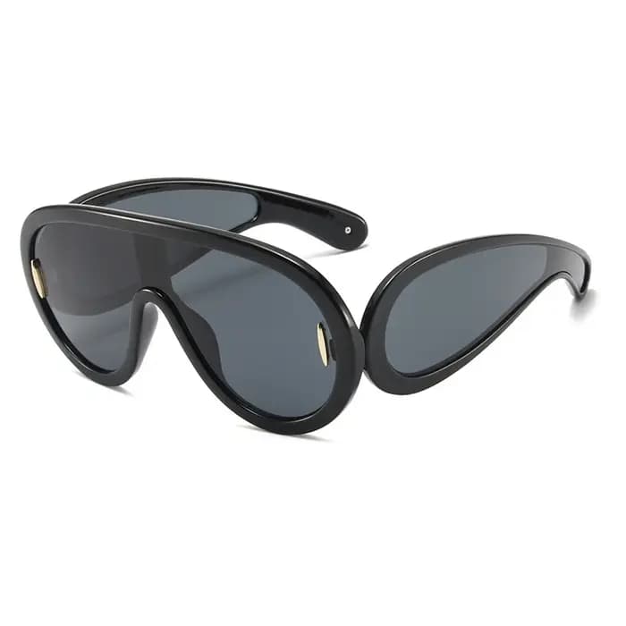 Lunettes de soleil pilote surdimensionnées pour femmes et hommes