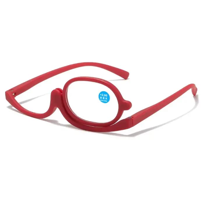 Lunettes grossissantes rotatives pour le maquillage