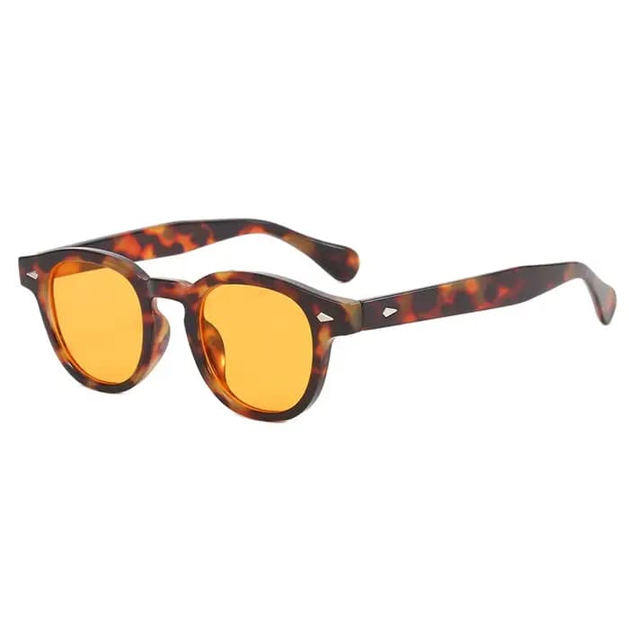 Lunettes de soleil rondes rétro pour femmes et hommes