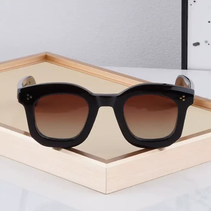 Lunettes de soleil en acétate de Style japonais