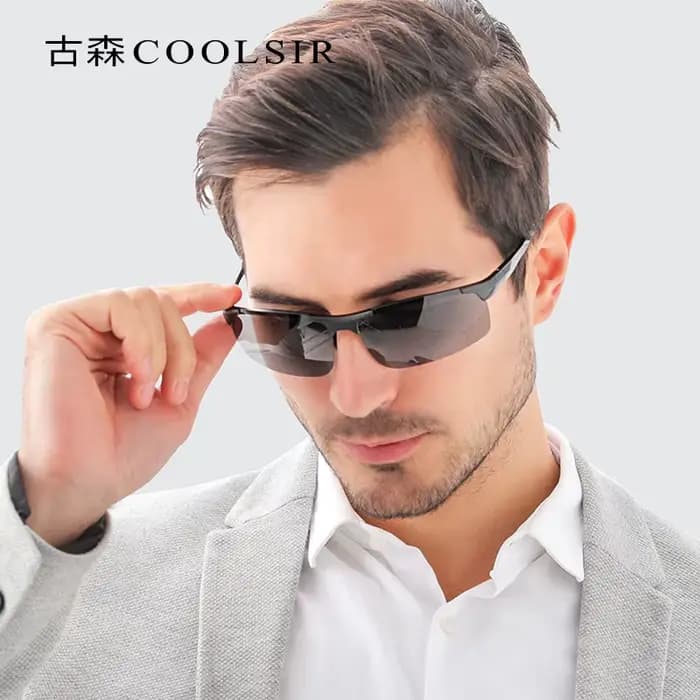 Lunettes de Soleil Polarisées en Aluminium Magnésium pour Homme et Femme