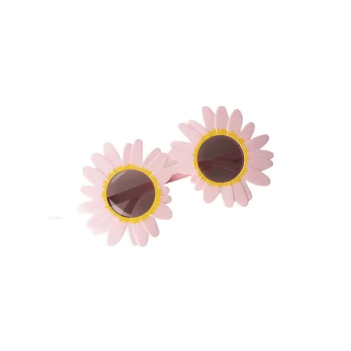 Lunettes de soleil tournesol en forme de petite marguerite