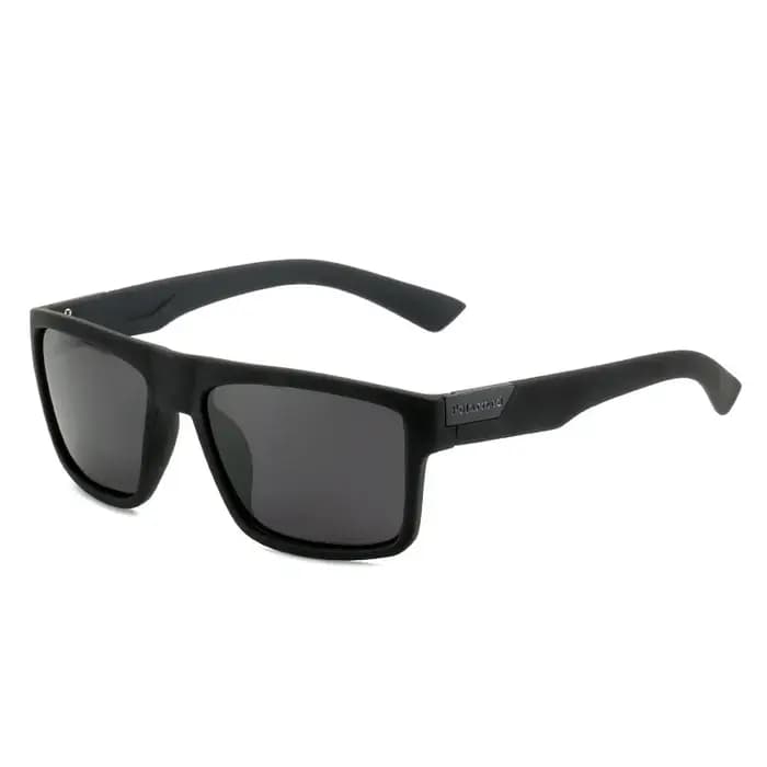 Lunettes de soleil polarisées carrées Vintage pour hommes et femmes