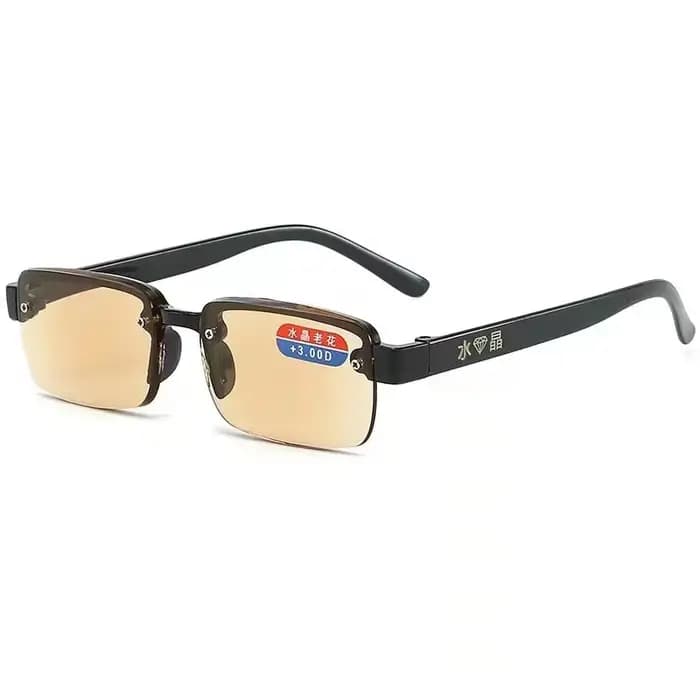Lunettes de lecture demi-monture de haute qualité pour hommes