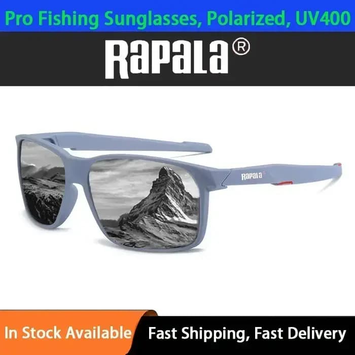 Lunettes de soleil polarisées tendance Rapala pour activités de plein air