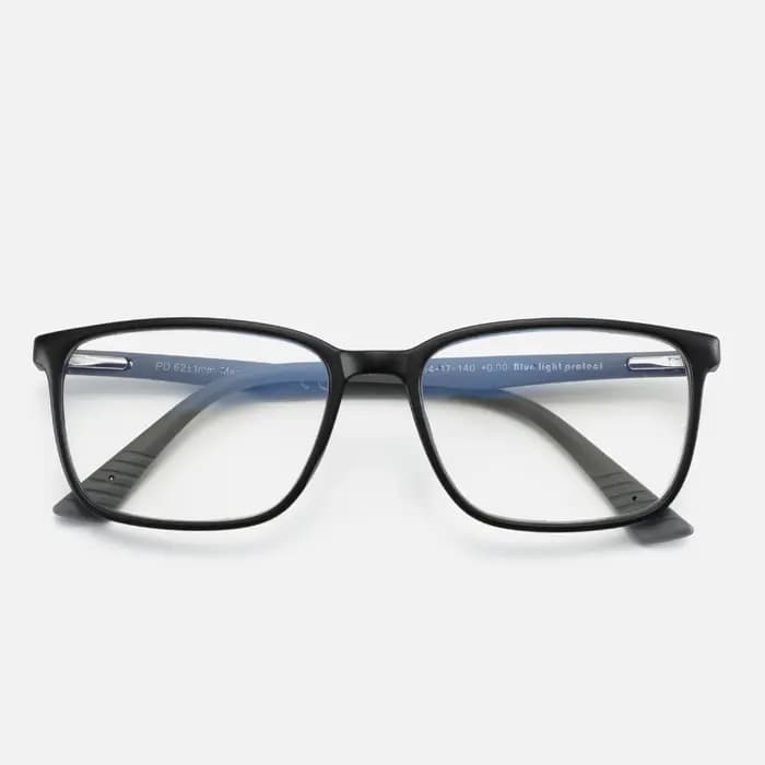 ZENOTTIC Lunettes de prescription carrées unisexes avec verres photochromiques et filtre de lumière bleue pour myopie hypermétropie progressive