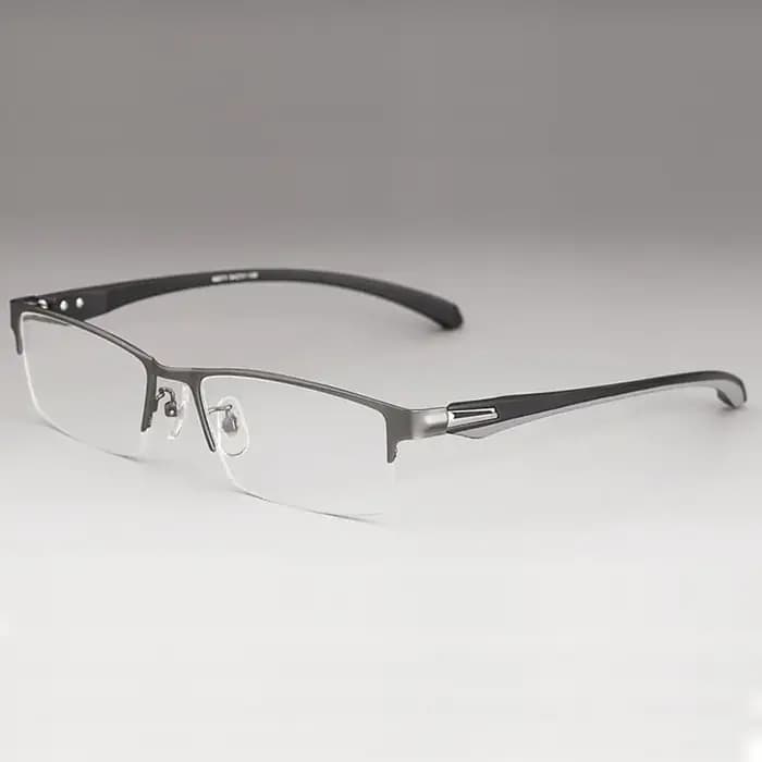 Monture de lunettes en alliage pour hommes