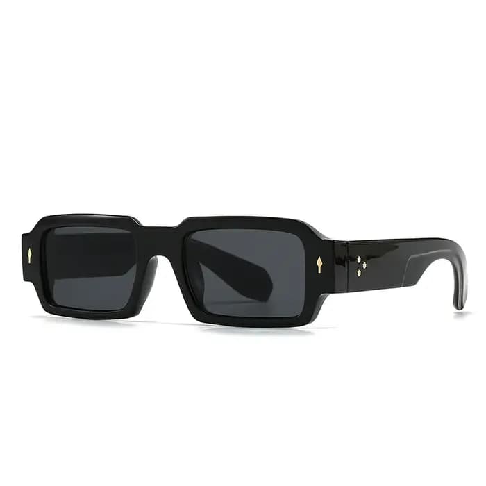 Lunettes de soleil Punk à rivets classiques pour hommes et femmes