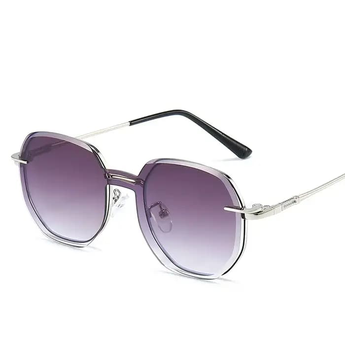 Amovible lunettes de Soleil Femmes Hommes Hexagone