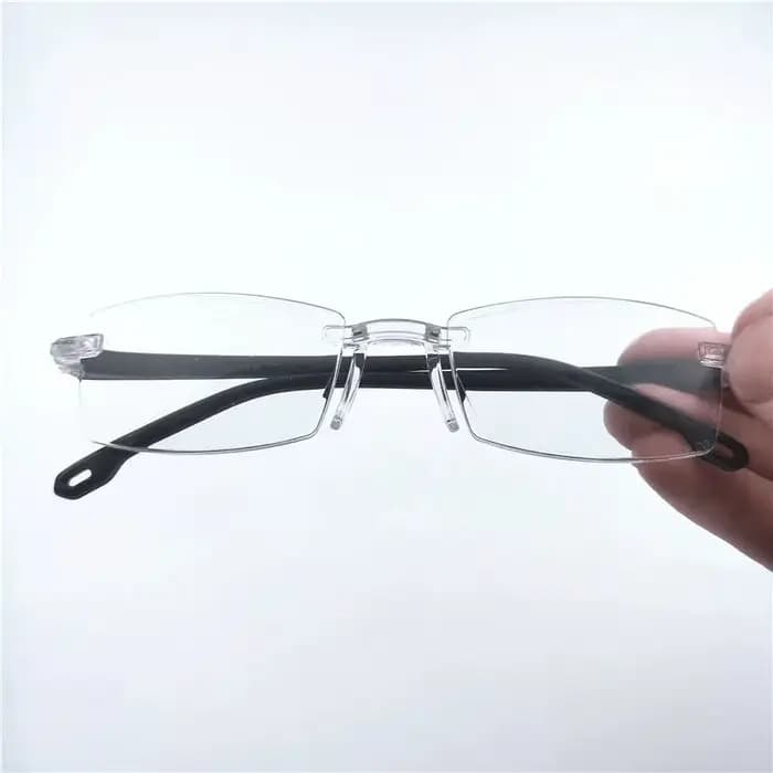 1 paire de lunettes de mode sans monture