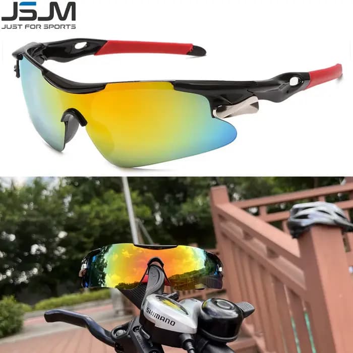 JSJM plein air hommes cyclisme lunettes de soleil vélo de route montagne équitation Protection