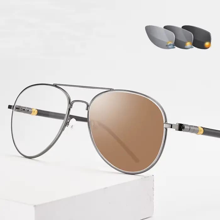 Lunettes de soleil photochromiques pour myopie