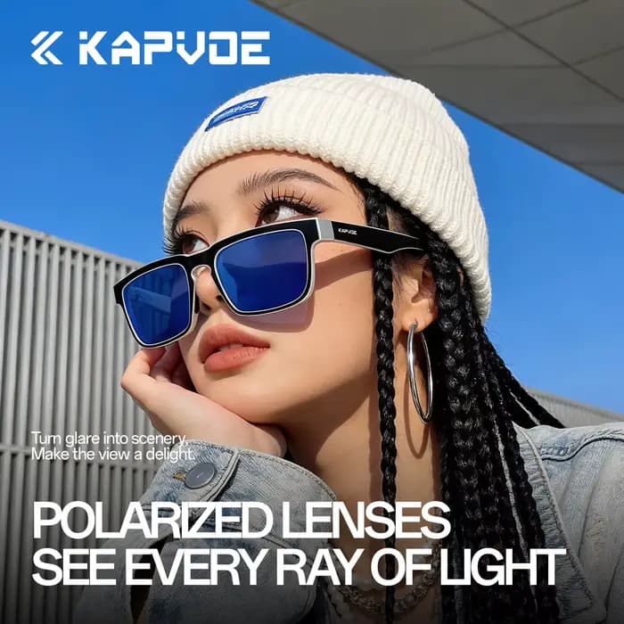 Lunettes de soleil polarisées Kapvoe pour la pêche