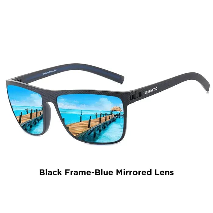 Lunettes de soleil polarisées rétro pour hommes