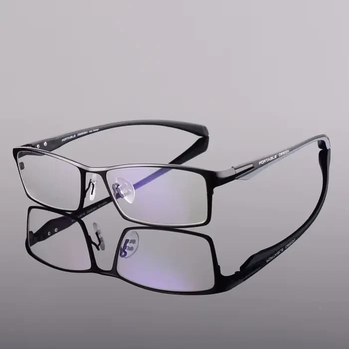 Monture de lunettes optiques en acétate d'alliage pour hommes, lunettes de mode toptiques, lunettes