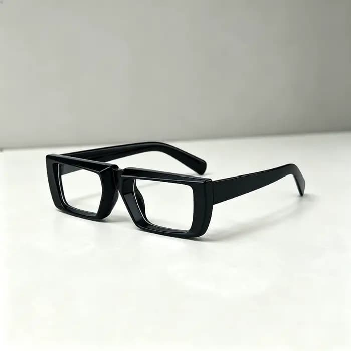 Lunettes carrées surdimensionnées