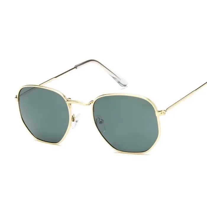 Lunettes de Soleil Hexagonales Classiques de Marque