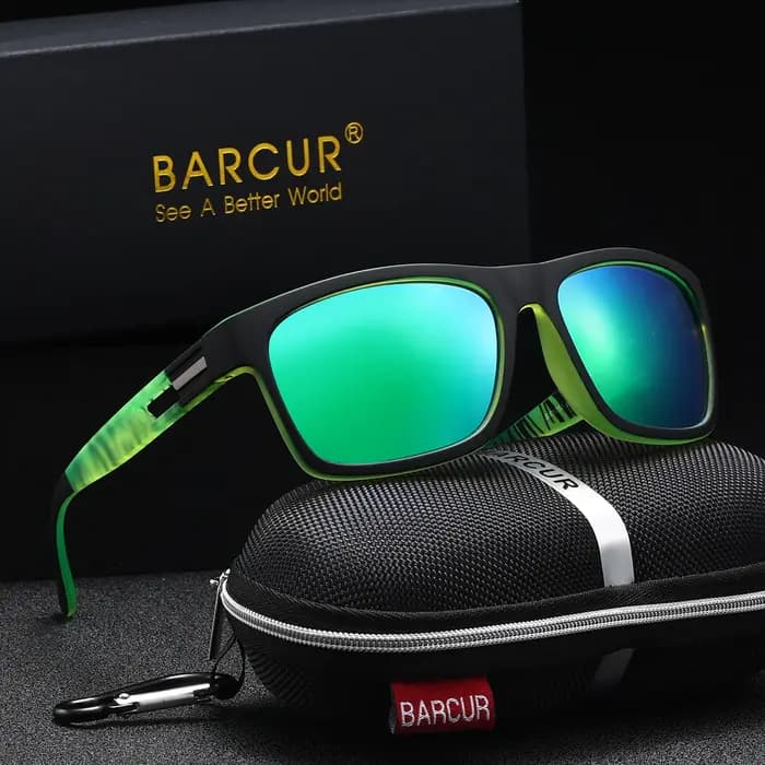 Lunettes de soleil polarisées de sport pour hommes
