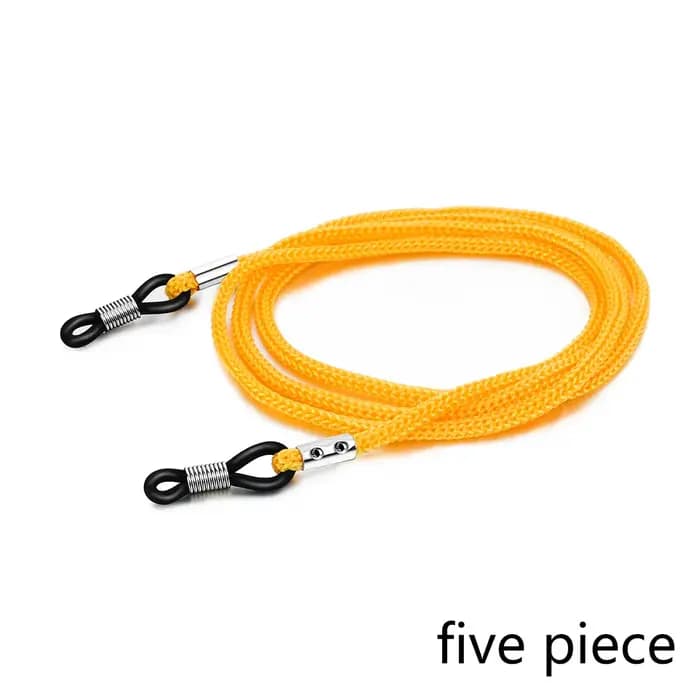 5 pièces support de sangle de lunettes réglable corde de cordon
