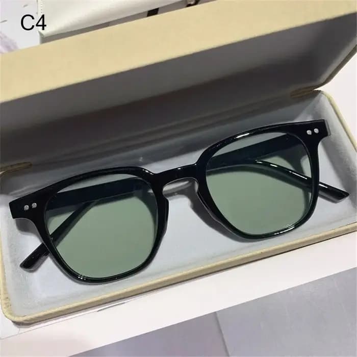 Lunettes de soleil à monture carrée pour femmes
