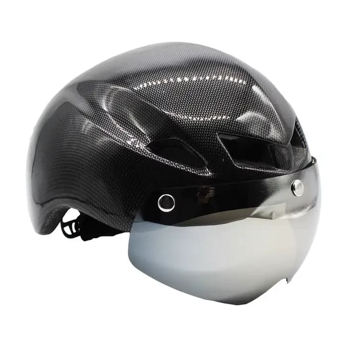 Lunettes de casque TT avec lentille aérodynamique