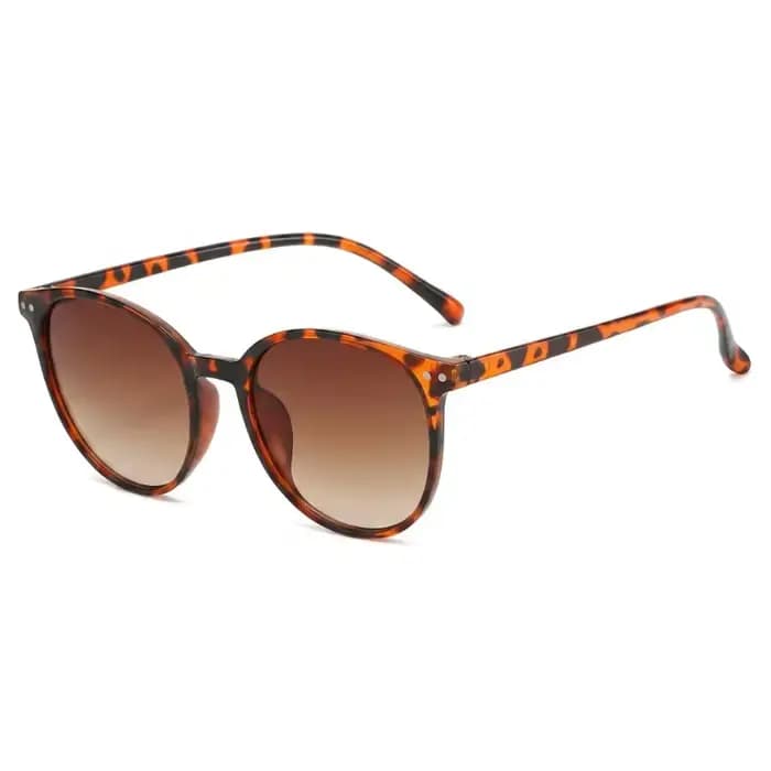 Nouvelles lunettes de soleil rondes pour hommes et femmes