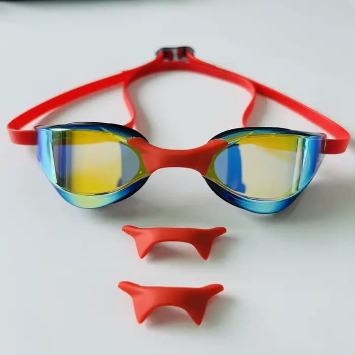 Lunettes de natation de compétition professionnelles anti-buée avec protection UV