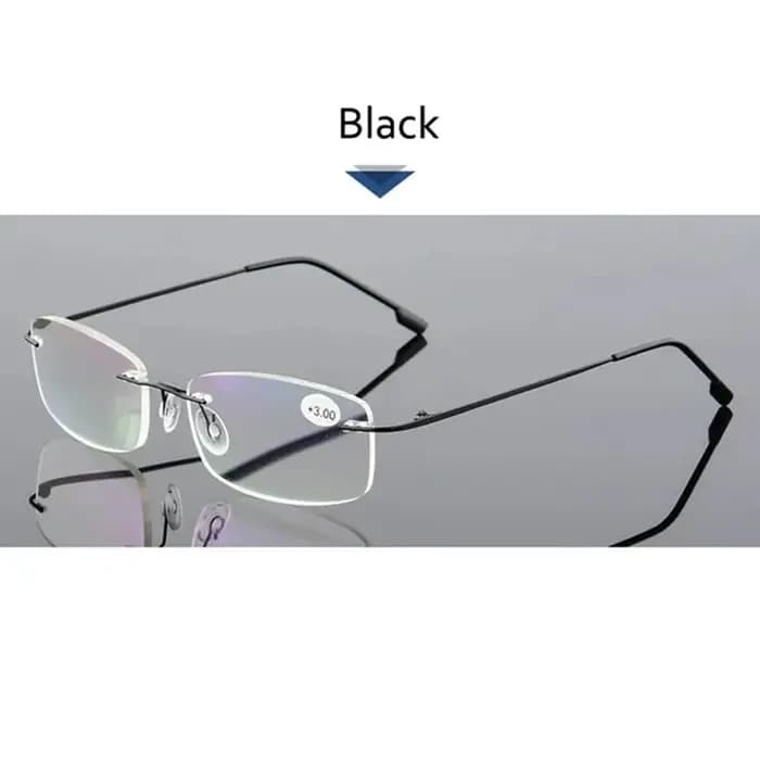 Blocage de la lumière bleue Vintage carré sans cadre lunettes