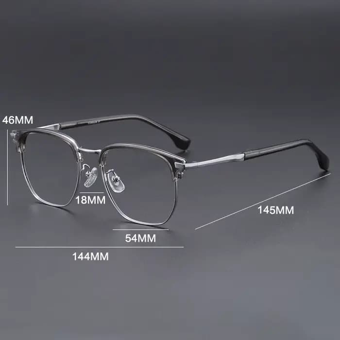 Lunettes de vue vintage Gatenac pour hommes et femmes