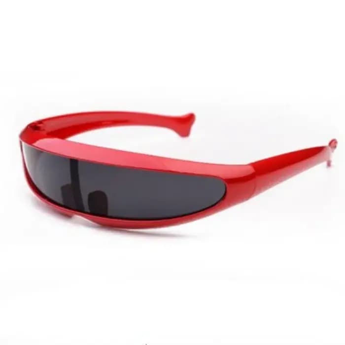 Lunettes de soleil Laser UV400 pour homme, verres miroir, futuriste