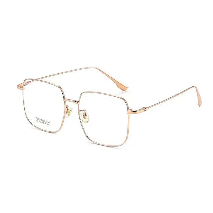 Monture de lunettes en titane ultralégère pour femmes