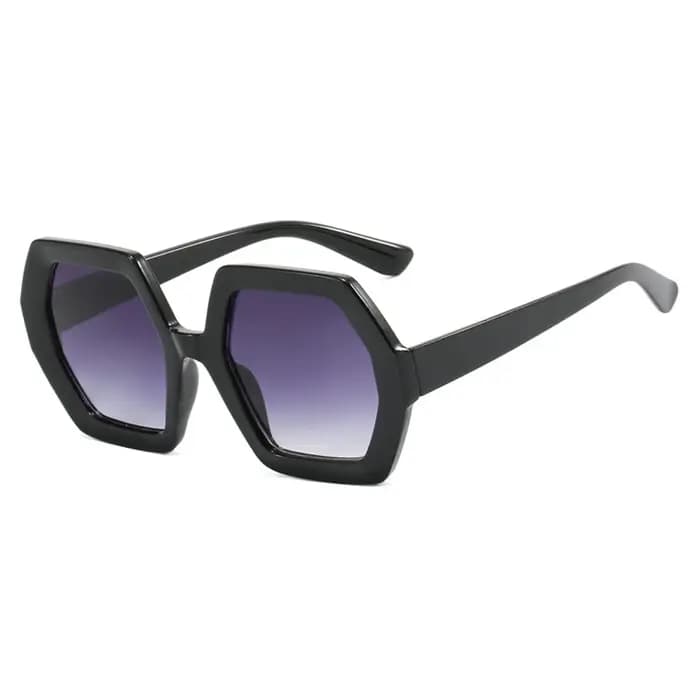 Respzed-Lunettes de soleil hexagonales pour femmes et hommes