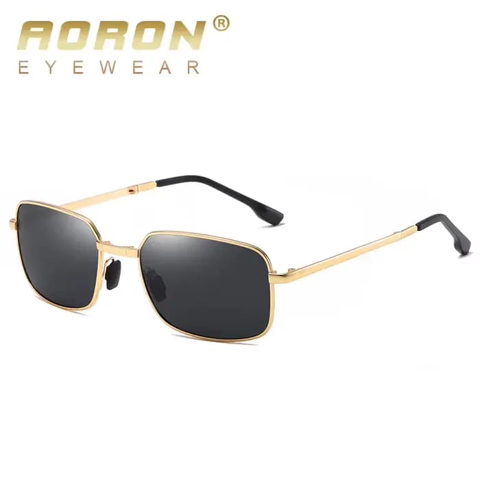 AORON – lunettes de soleil polarisées pliantes pour hommes et femmes