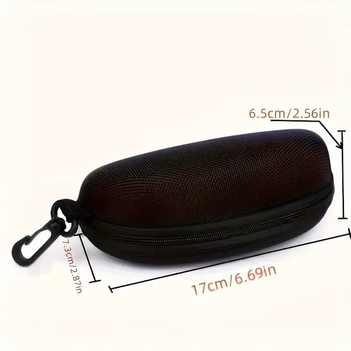 5/10/20pack Portable fermeture éclair lunettes de soleil boîte de protection lunettes étui boîte Oxf