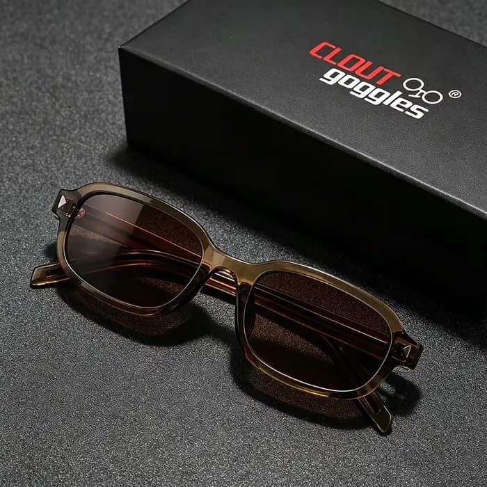 CLOUT GOGGLES Lunettes de soleil de luxe tendance pour hommes et femmes