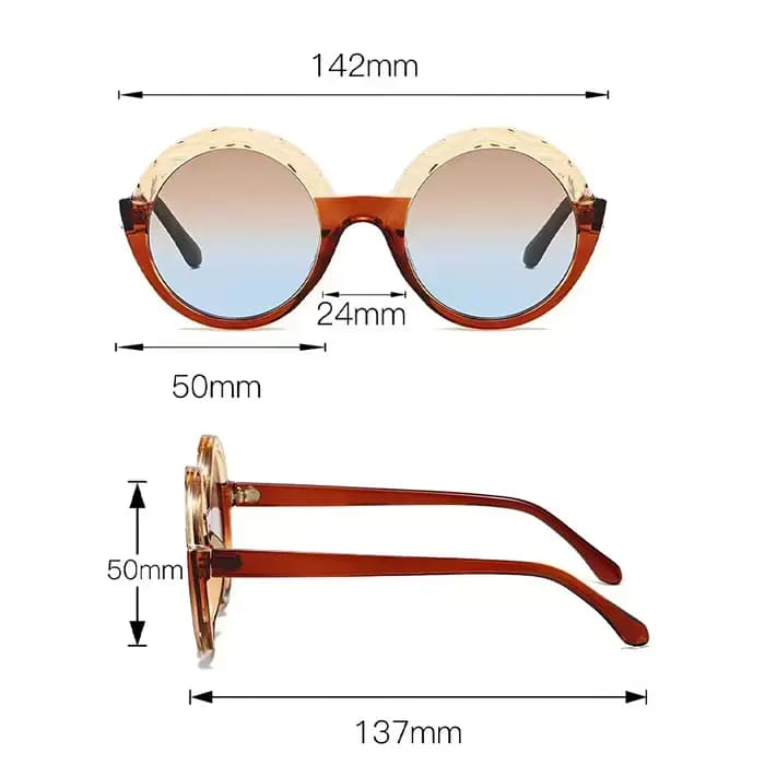 Lunettes de soleil Vintage pour femmes