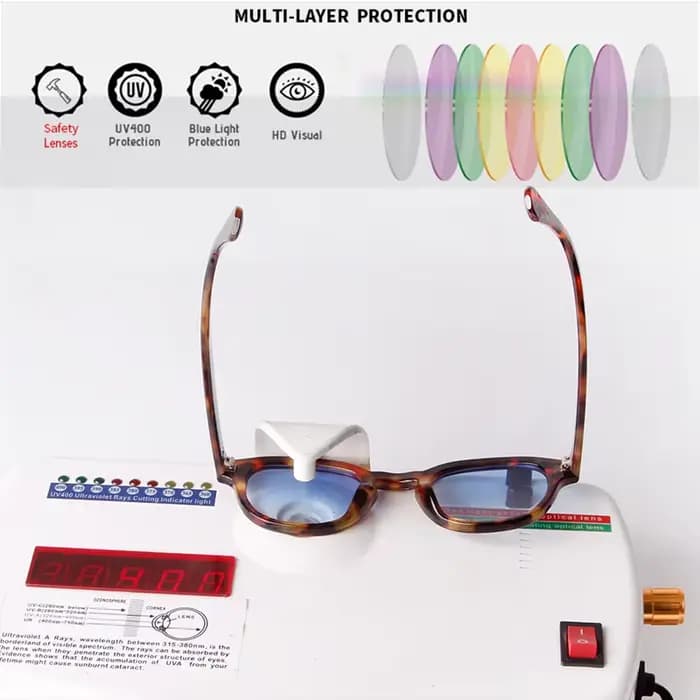 Mode dégradé bleu petites lunettes De soleil rondes pour femmes hommes marque concepteur Vintage tortue carré