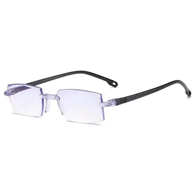 Lunettes Anti-lumière bleue sans bords pour myopie, pour femmes et hommes, unisexe, dioptrie-1.0 à-4