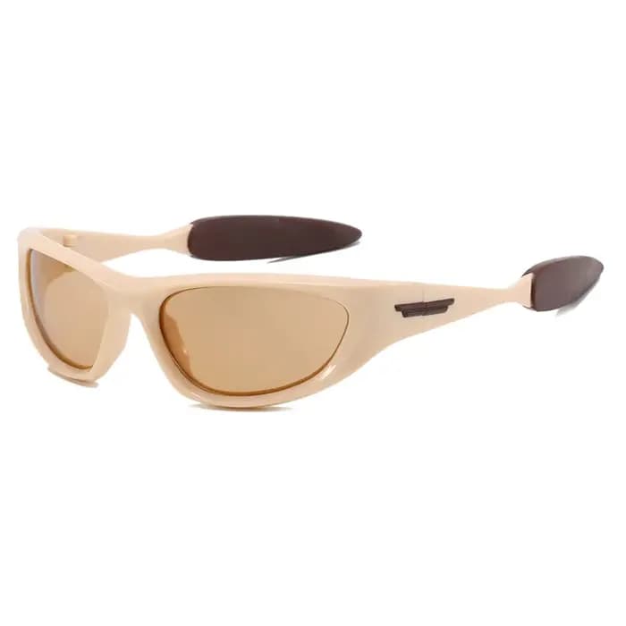 Lunettes de soleil vintage Y2K punk œil de chat pour femme