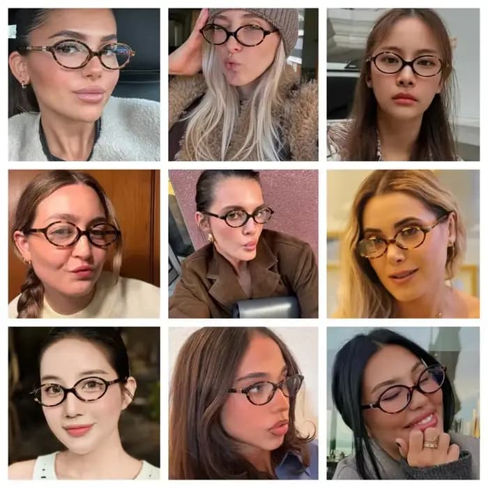 EYORA Vintage ovale lunettes de lecture femmes Anti rayon bleu