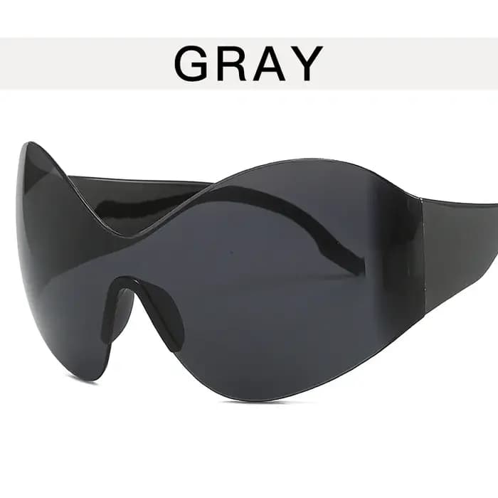 Lunettes de soleil de style punk Y2K pour hommes et femmes