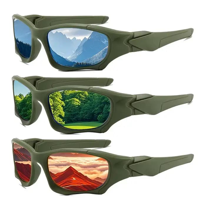 Lunettes de soleil anti-reflets tendance pour hommes et femmes