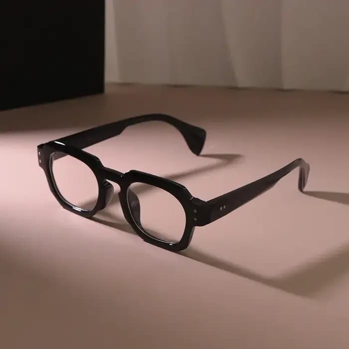 Lunettes carrées vintage pour hommes et femmes