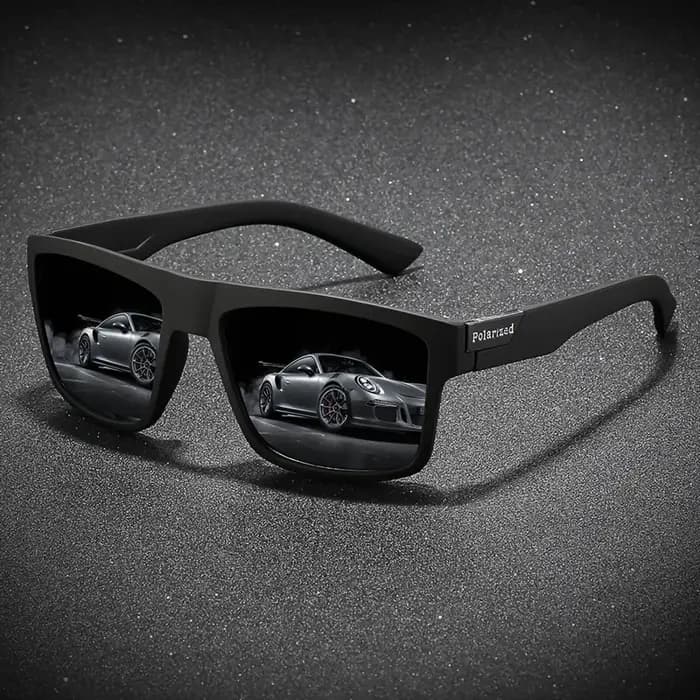 Lunettes de soleil polarisées carrées Vintage pour hommes et femmes, pour la conduite, la pêche, mar