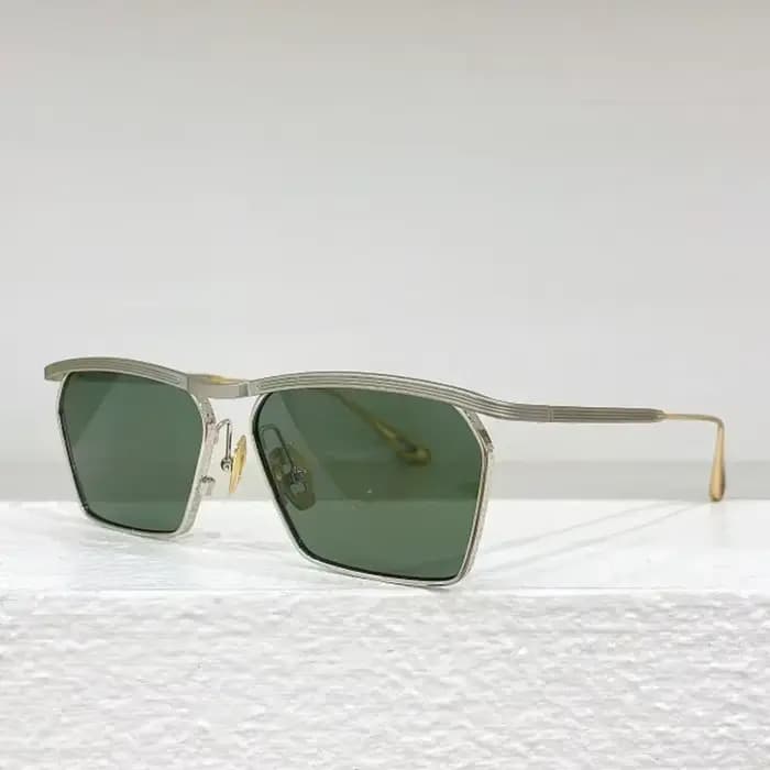 JMM BRESSON Lunettes de soleil carrées en alliage pour hommes et femmes Marque de créateur faites à