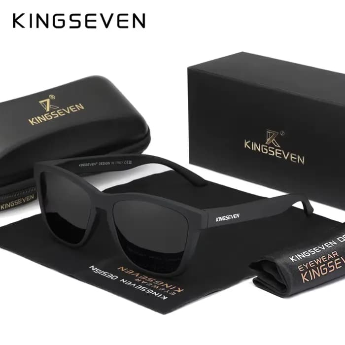 KINGSEVEN flambant neuf mode lunettes de soleil femmes hommes polarisées Anti-UV400 yeux protéger le