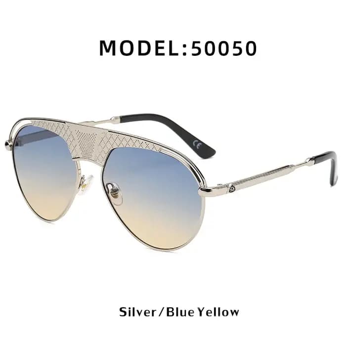 Lunettes de soleil rétro Steampunk pour hommes et femmes