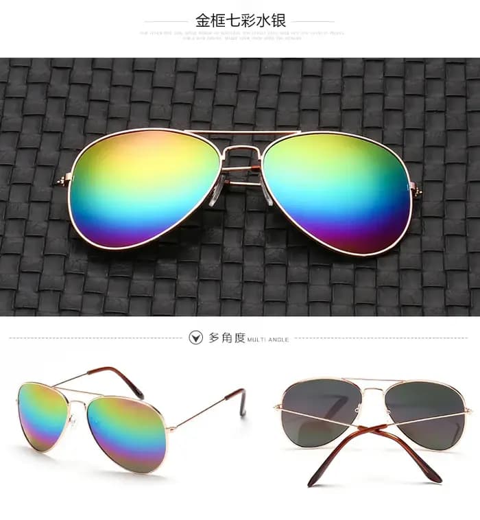 WarBLade – lunettes de soleil Vintage pour hommes